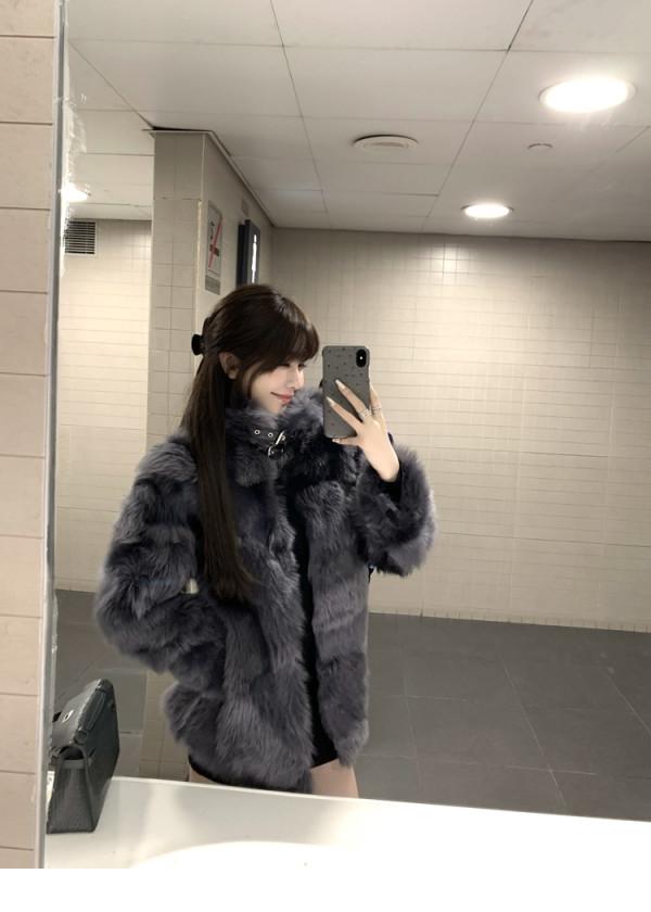 顏值超高的皮毛一體外套，肉眼可見的“重磅”奢華感