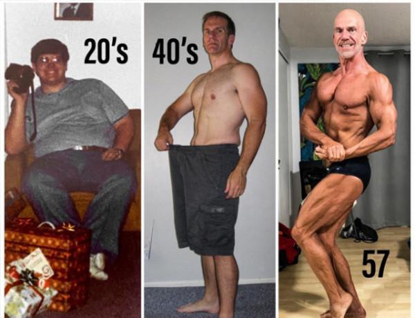 57歲健身愛好者,體重最高達到300斤,堅持4年打造超乎常人的身材 57歲健身愛好者,體重最高達到300斤,堅持4年打造超乎常人的身材