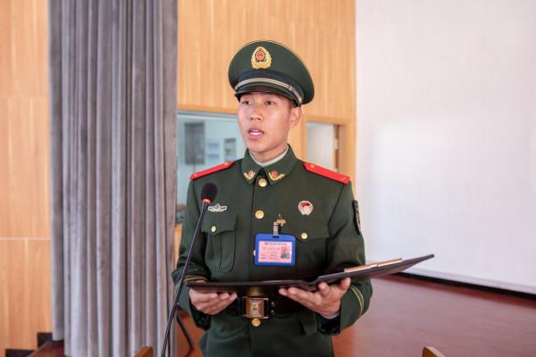 新戰友,請入列!——武警浙江總隊機動支隊隆重舉行2021年度秋季新兵授銜儀式 新戰友,請入列!——武警浙江總隊機動支隊隆重舉行2021年度秋季新兵授銜儀式