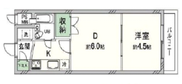 東京豐島區1DK公寓，兩線地鐵換乘站旁，2站直通池袋，一年收租超5萬元