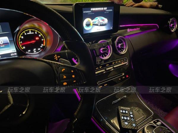 把女朋友的賓士C Coupe拿來玩改裝 給她一次讓別人羨慕的機會