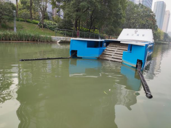 濱江首艘5G無人船投入使用~