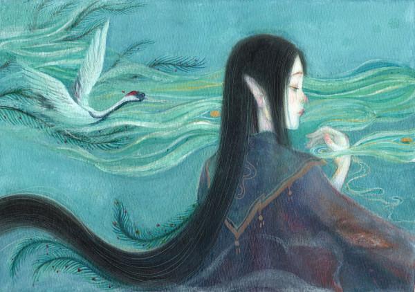 鳥類中最高貴鳥—玄鶴