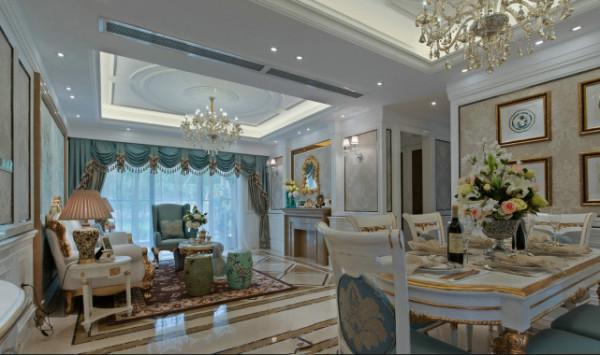 147平歐式風三居室，讓生活​得​精緻與個性充分釋放