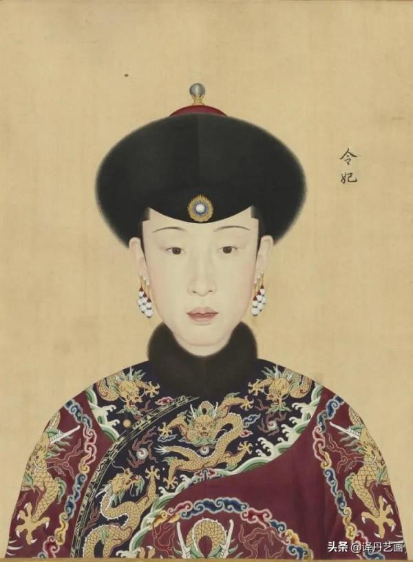 乾隆皇帝及其十二妃嬪難得一見的寫實肖像作品欣賞