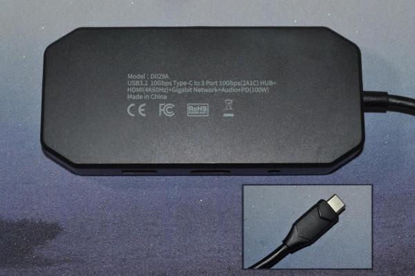 7合1介面+RGB燈效,優越者D029A擴充套件塢超好玩 7合1介面+RGB燈效,優越者D029A擴充套件塢超好玩