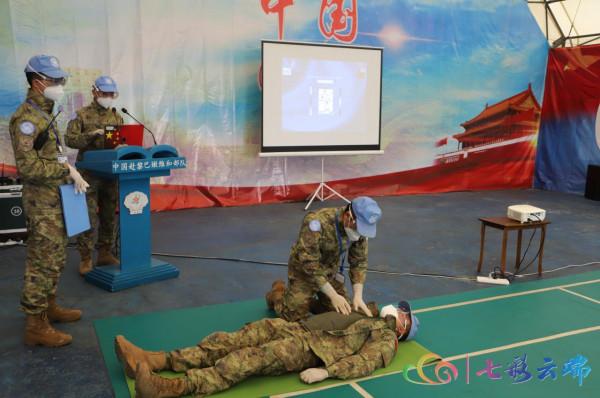 中國第20批赴黎維和部隊參加“猛虎-2021”系列演習