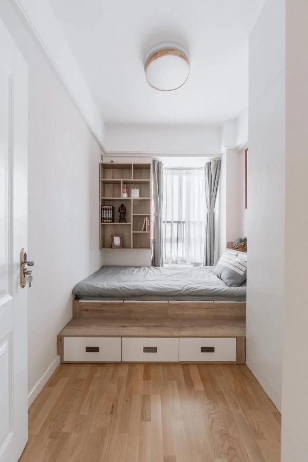 80平北歐三居室，浪漫優雅，三間臥室綽綽有餘