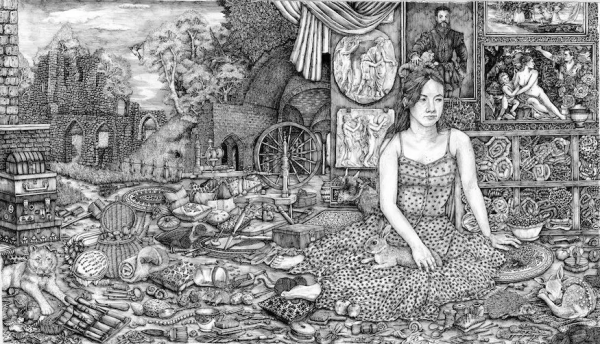 這女的很&quot;變態&quot;! 用一支0.05mm的針管筆，就征服了英國王子！厲害