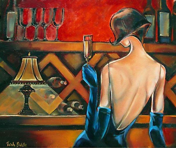 美國復古形象畫家 崔西·比德爾 作品欣賞 美國復古形象畫家 崔西·比德爾 作品欣賞