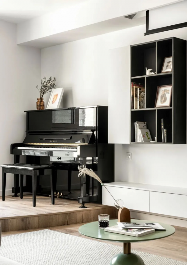 133㎡四居室，動靜分離、獨立書房、鋼琴區…