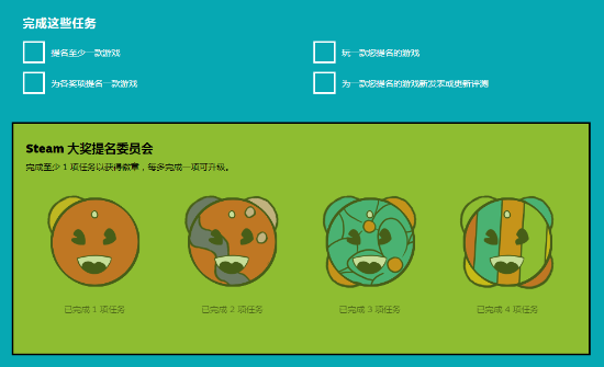 “Steam大獎”評選活動開啟 投出你心目中的最佳