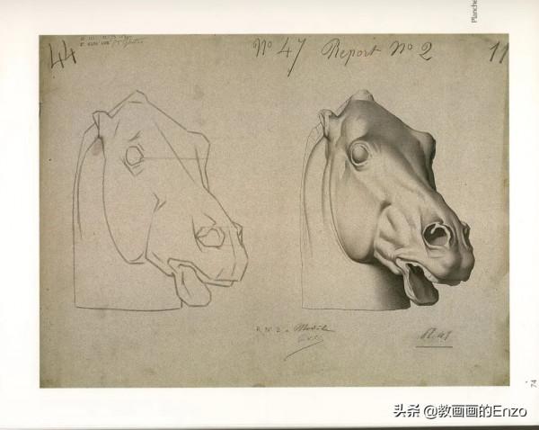 155年前,世界上第一本系統素描教程「非常珍貴」 155年前,世界上第一本系統素描教程「非常珍貴」