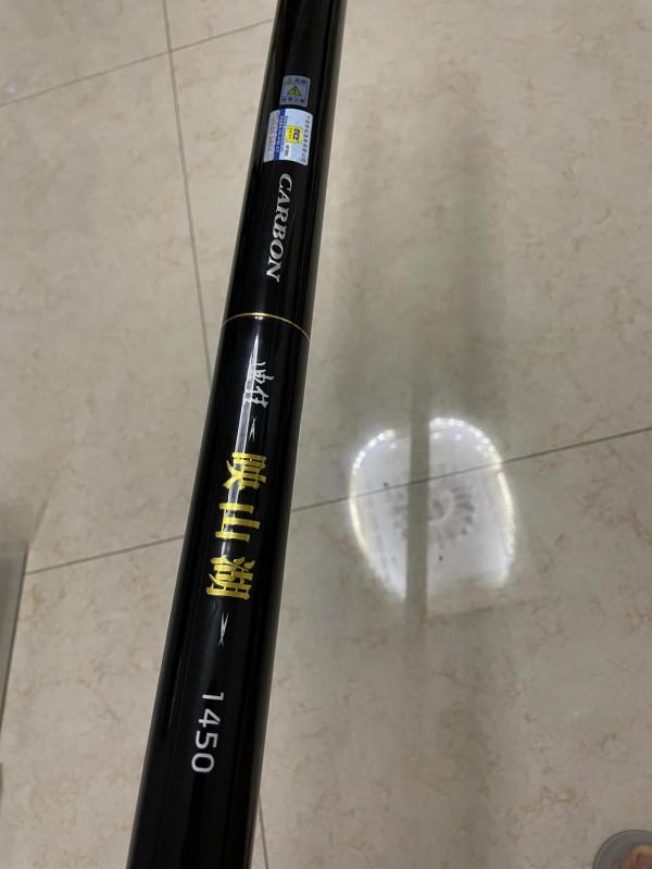 天氣冷了，傳統魚竿玩起來了