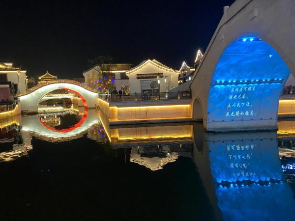 美麗的江南小鎮 月光如水