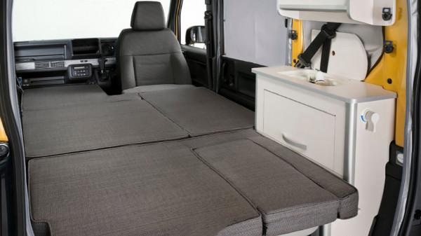 一個人的旅行，本田N-Van Compo房車曝光，麻雀雖小，五臟俱全