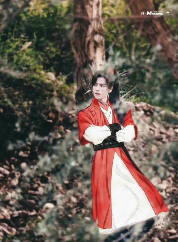 《天官賜福》路透曝光，站姐畫衣服，這個保密程度你期待嗎