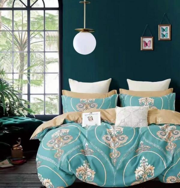 「全棉印花四件套」讓你美美睡一覺