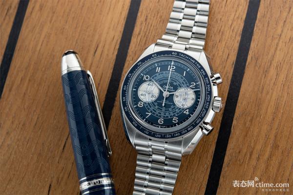 歐米茄釋出超霸系列新款CHRONOSCOPE腕錶