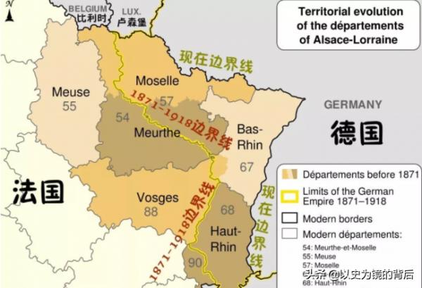 一戰後的德國，和周邊國家幾乎都有領土糾紛，關係都不好