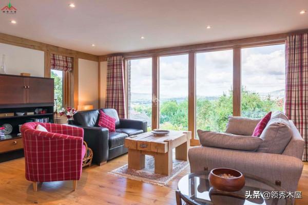 以木為主體框架，石材為牆，這才是真正的鄉村田園風格木別墅木屋