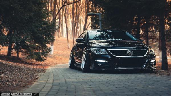 做汽車攝影起家的00後，給自己的CC換了三套BBS