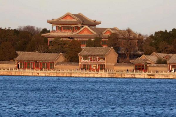 初冬頤和園 西堤觀六橋