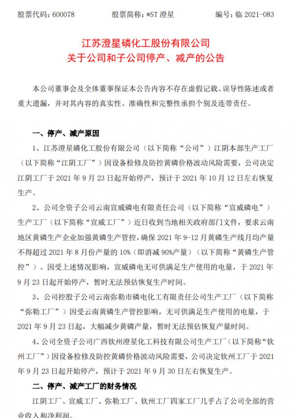 一批上市公司限電停產，恆大事件最新進展