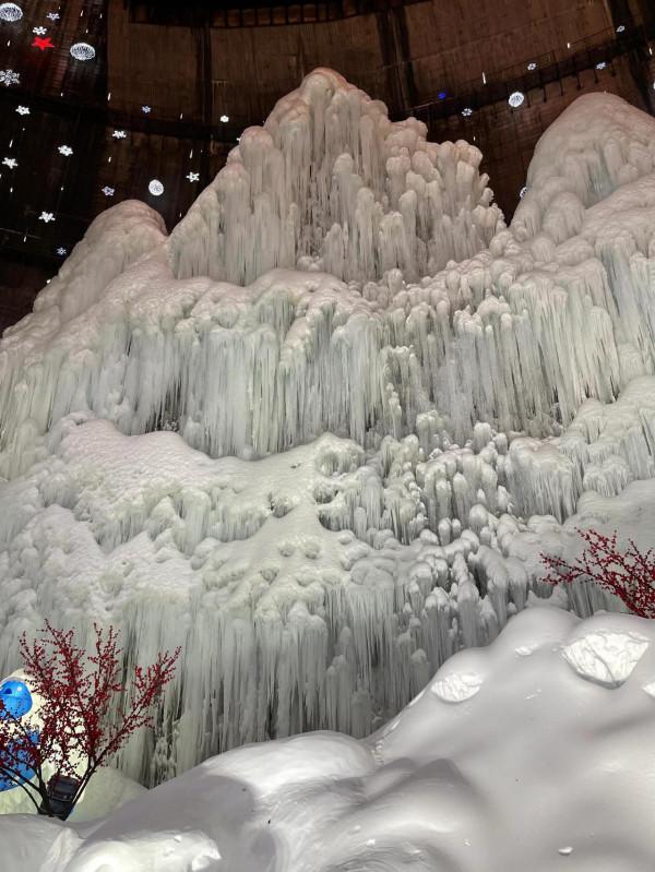 2022跟我去龍慶峽看冰燈