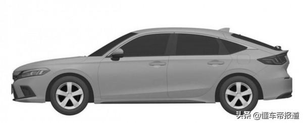 新車｜競爭高爾夫，本田全新一代思域兩廂版要來了？曝國內專利圖