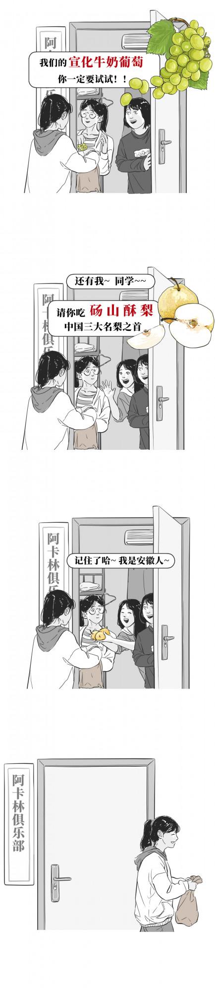 如果各省同學都送我一包特產...