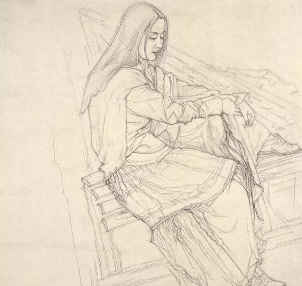 唐永力（中央美術學院教授）素描作品欣賞