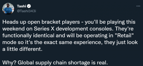 微軟官方《光環 無限》比賽XSX零售版不足 開發機來湊