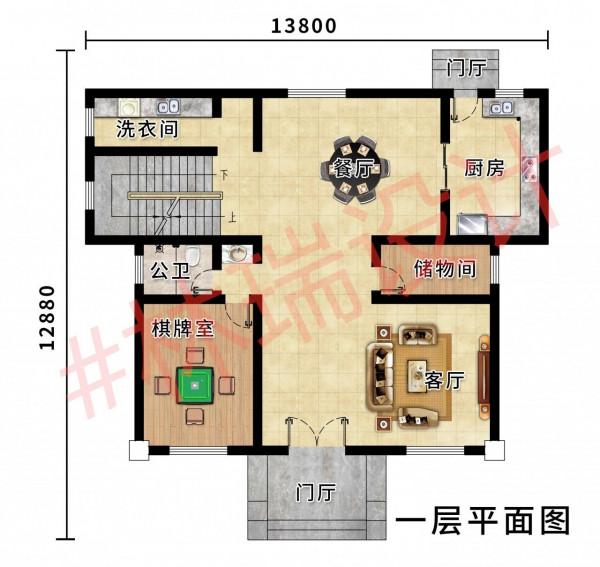 湖南熊阿姨自建農村二層別墅，限高屋頂改為溫馨閣樓，確實不錯