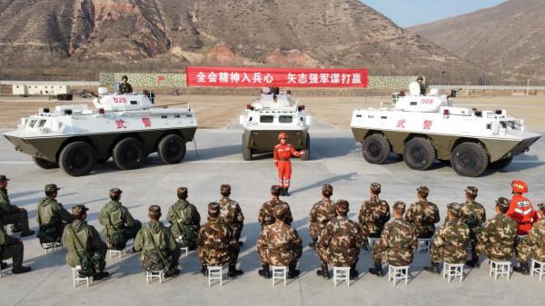 課堂對接演訓場,鑄牢忠誠礪尖兵——武警青海總隊機動第一支隊學習十九屆六中全會精神見聞 課堂對接演訓場,鑄牢忠誠礪尖兵——武警青海總隊機動第一支隊學習十九屆六中全會精神見聞