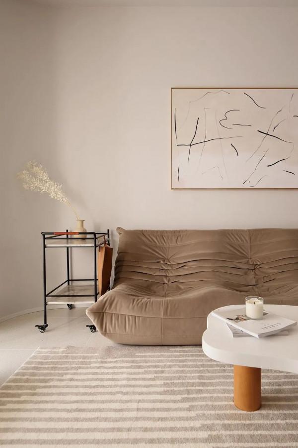 復古輕熟範兒,108m²的一人居,溫柔得像塊奶油蛋糕 復古輕熟範兒,108m²的一人居,溫柔得像塊奶油蛋糕