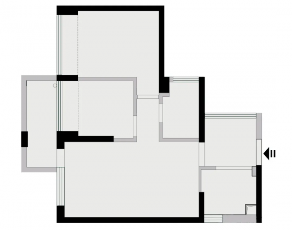87㎡舒適養心的北歐風兩居,一抹復古墨綠色,清新又治癒 87㎡舒適養心的北歐風兩居,一抹復古墨綠色,清新又治癒