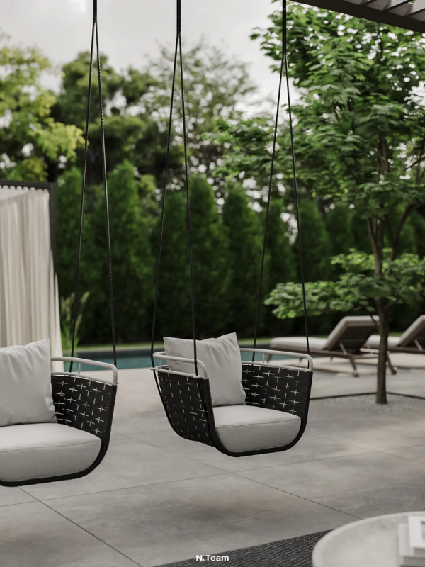 90㎡，一對夫婦的兩居室，輕盈素雅