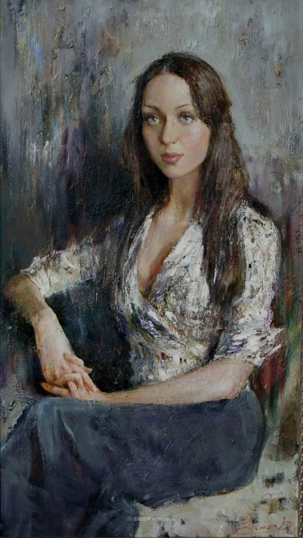 安娜油畫作品欣賞