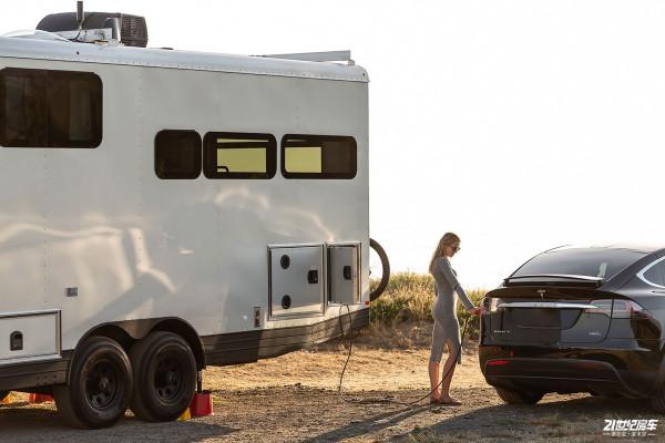 房車中的LV!全鋁車身,最大儲能57.6度電,還能為電動汽車充電 房車中的LV!全鋁車身,最大儲能57.6度電,還能為電動汽車充電