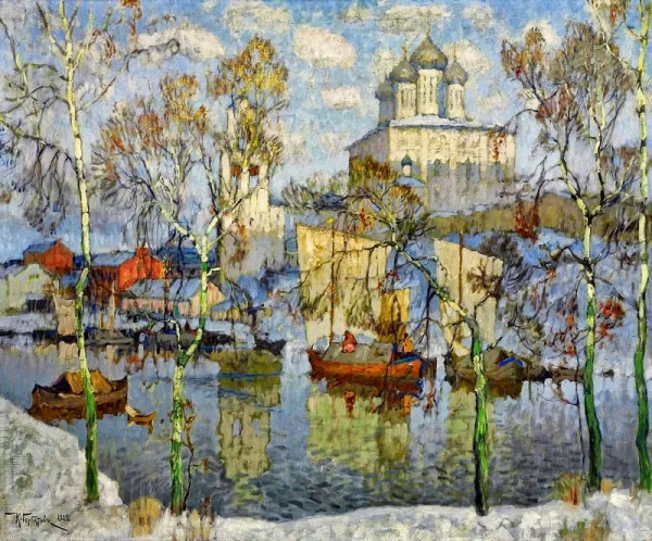 很多人嚮往的畫風~充滿詩意之美，俄羅斯藝術家戈爾巴托夫