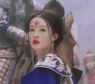 女星戰損妝又美又慘！趙麗穎、熱巴、李沁，這幾位絕了