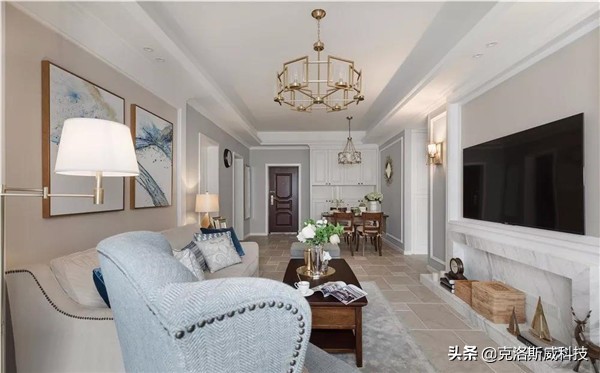 110㎡經典美式家居，把小日子過成詩