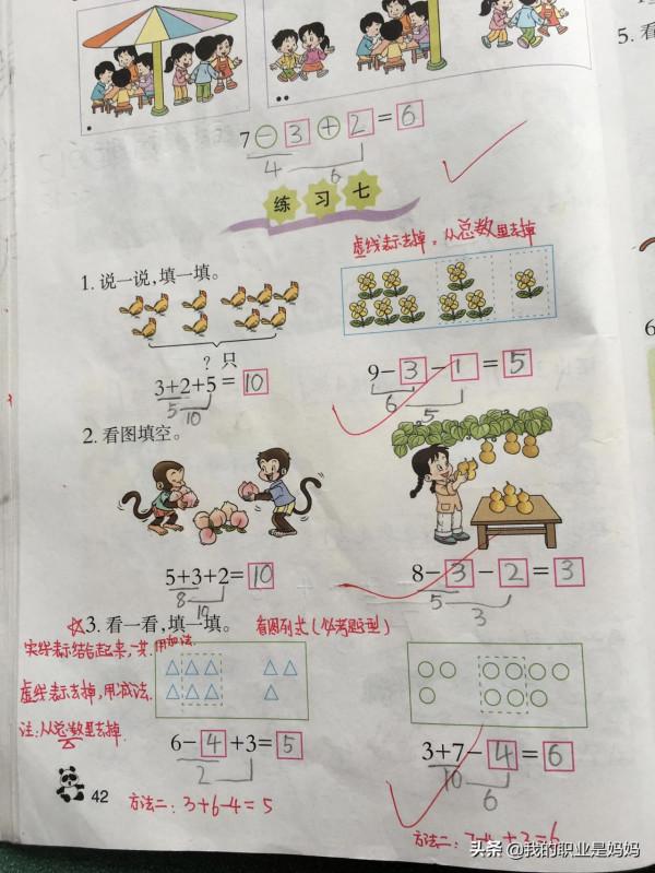 一年數學上冊：重點、難點、易錯點 歸納 完整詳細（ 值得收藏）