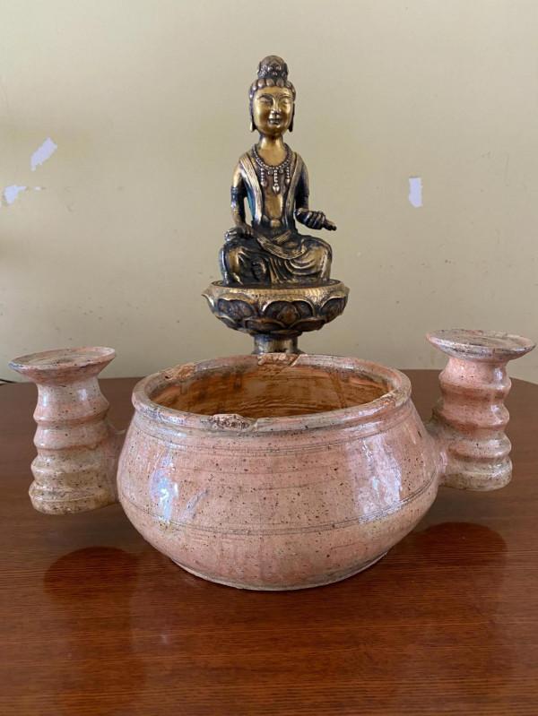 陶器：佛前三供