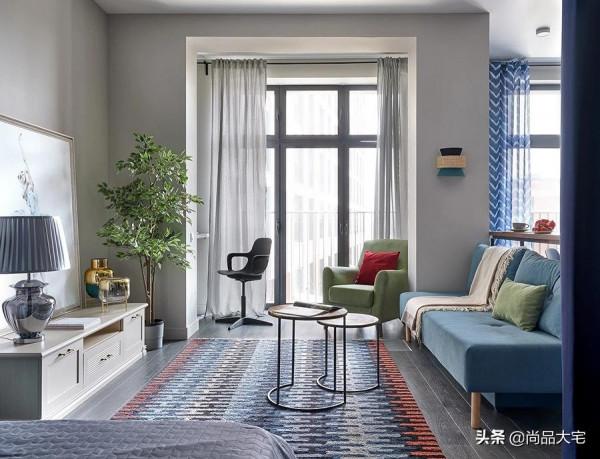 56歲中年阿姨的獨居生活:住43㎡公寓,配色讓人寧靜舒適,真舒服 56歲中年阿姨的獨居生活:住43㎡公寓,配色讓人寧靜舒適,真舒服