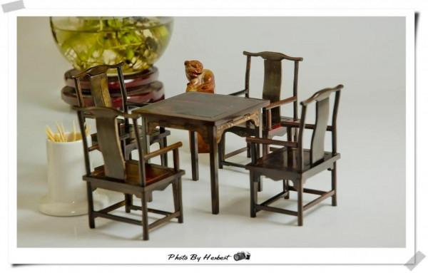 小巧的微型明清傢俱模型圖