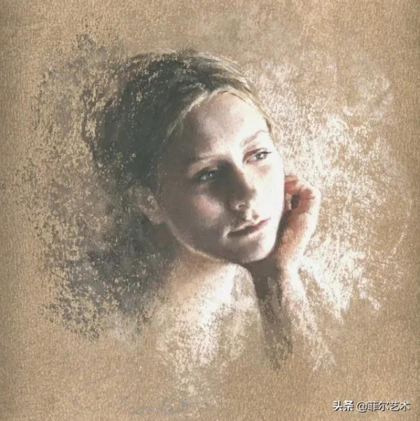 法國女粉彩大師，描繪的女性之美，細膩柔和