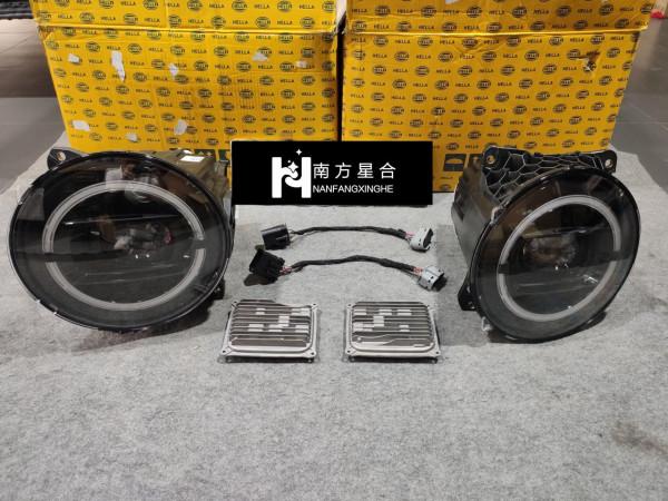 外觀的點睛之筆|賓士G500改裝升級幾何多光束燻黑大燈