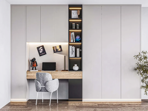 書櫃這樣定製，家裡等於有個圖書館